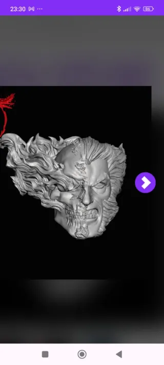 Cabeza Wolverine Hellverine Marvel Legends