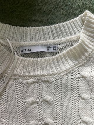 Jersey blanco calado