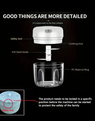 Picadora Eléctrica Mini