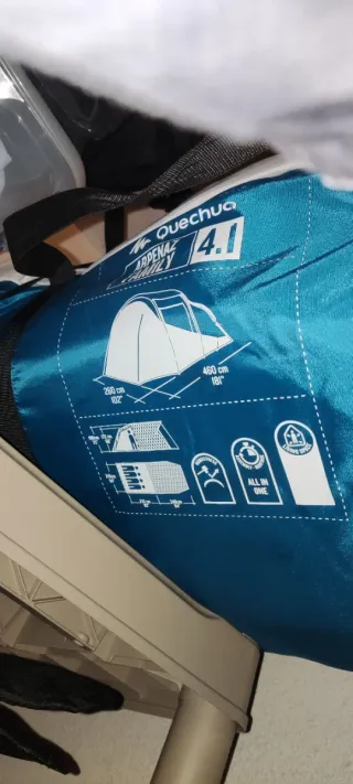 Tienda de campaña familiar 4 personas