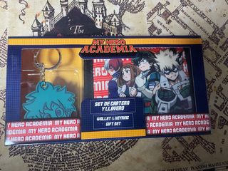 Set Cartera y Llavero My Hero Academia