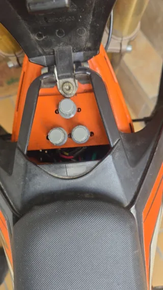 Moto eléctrica infantil.