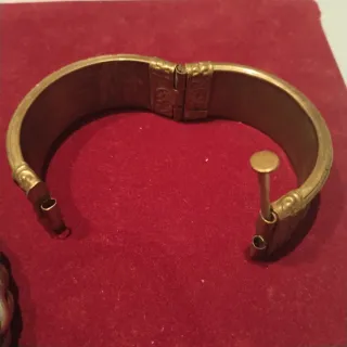 Pulseras Indias Doradas, Plateadas y cobrizas