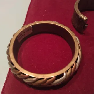 Pulseras Indias Doradas, Plateadas y cobrizas