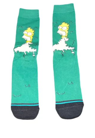 Calcetines unisex Homer Simpson Talla Única NUEVOS