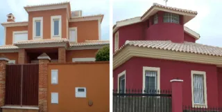 Pintura de fachada de viviendas y edificios