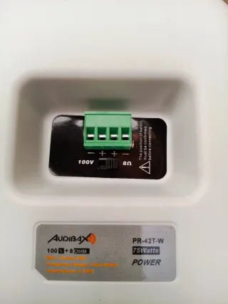 Altavoces Audibax PR-42T Blancos Instalación 100V