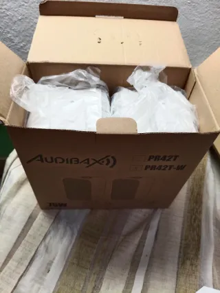 Altavoces Audibax PR-42T Blancos Instalación 100V