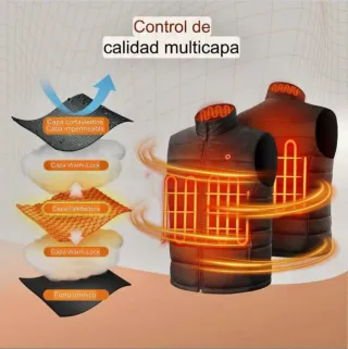 Chaleco Calefactable con Batería para Pablo. NUEVO