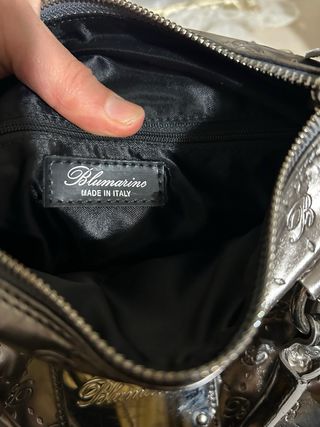 Bauletto Blumarine Argentato