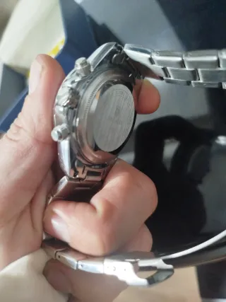 Reloj Y&G Azul y Plateado