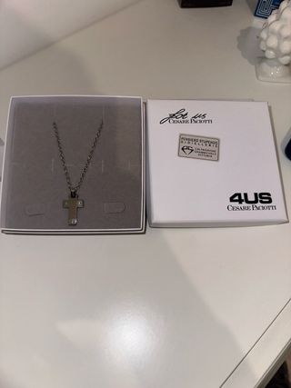 Collana con crocefisso 4US Cesare Paciotti