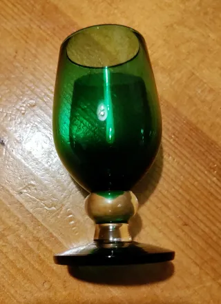 Juego de copas chupito cristal de Murano