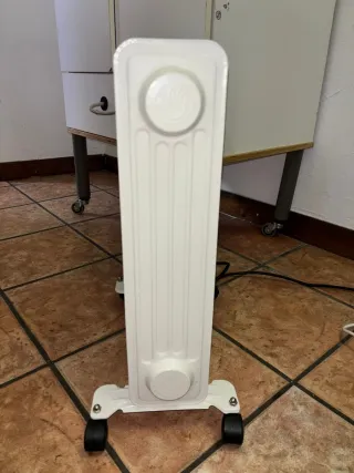 Calefactor Radiador Aceite Blanco