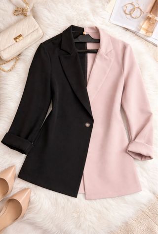 Blazer Bicolor Talla S