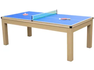 Mesa de billar ping pong y comedor