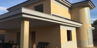 MONOCAPA DE FACHADAS MORTERO Y PINTURA