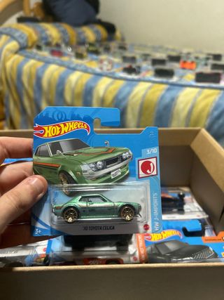 Hot Wheels 70 Toyota Celica Verde HW J-Imports