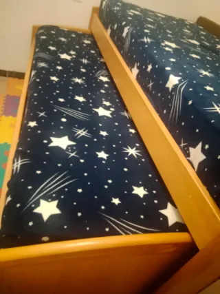 Cama nido infantil con cajones