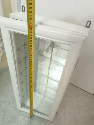 Vitrina expositora para miniaturas