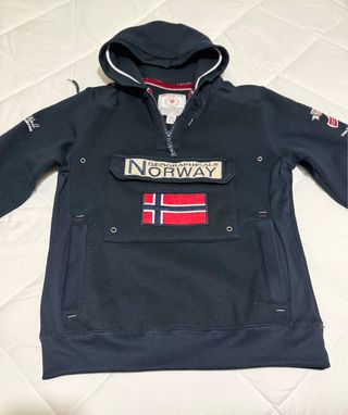 Sudadera Geographical Norway Azul