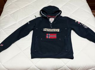 Sudadera Geographical Norway Azul