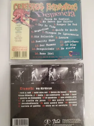 Lote de Punk-rock/hardcore, CD