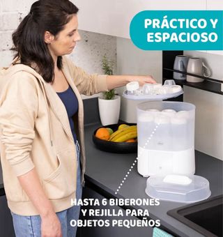 Esterilizador Biberones Chicco+filtro recambio
