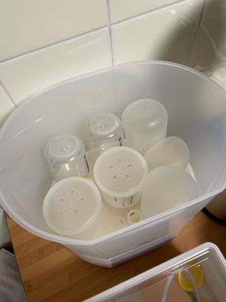 Esterilizador Biberones Chicco+filtro recambio