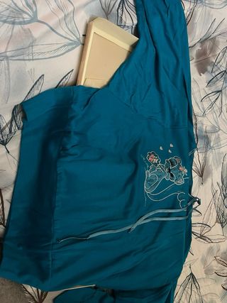 Pigiama vintage con ricamo scoiattolo