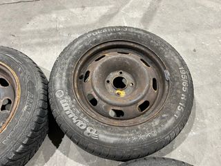 Juego ruedas chapa PSA 4x108 15”