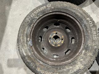 Juego ruedas chapa PSA 4x108 15”