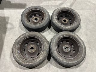 Juego ruedas chapa PSA 4x108 15”