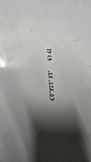 Prancha Surf Epoxy 6'0 47L leash fcs pro carbono