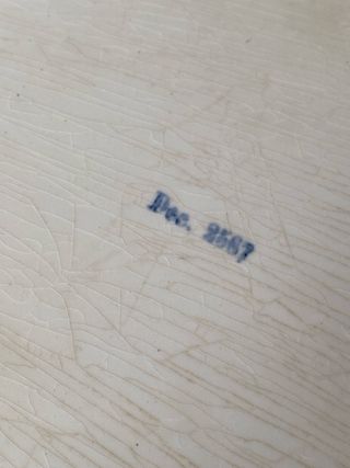 BANDEJA CERÁMICA ANTIGUA ALEMANA DÉCADA DE 1930