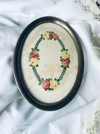 BANDEJA CERÁMICA ANTIGUA ALEMANA DÉCADA DE 1930
