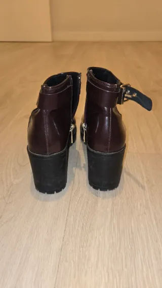 Botines Stradivarius Marrones Talla 38