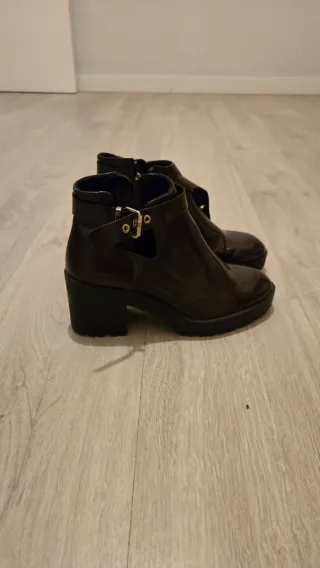 Botines Stradivarius Marrones Talla 38