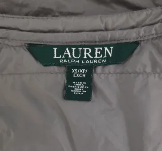 Chaqueta Plumas Lauren Ralph Lauren Gris Talla M