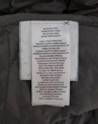 Chaqueta Plumas Lauren Ralph Lauren Gris Talla M