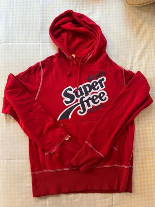 Sudadera Superdry Roja