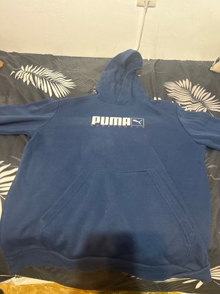Sudadera Puma Azul Talla S
