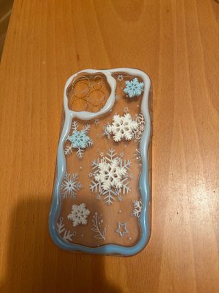 Funda iPhone 13 Pro Max Copos Nieve