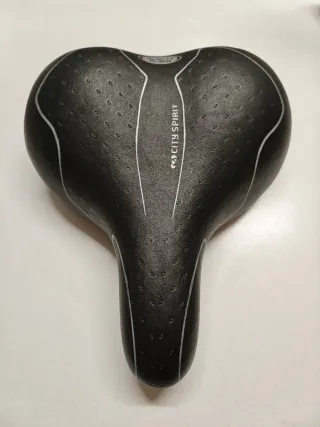 Sillín Bici Monty Negro