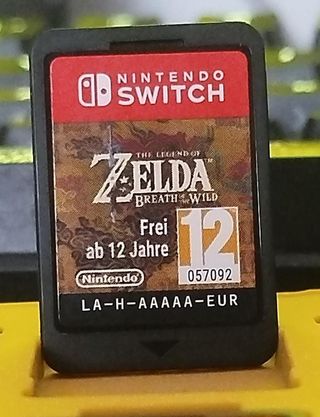 ZELDA BREATH OF WILD NINTENDO SWITCH