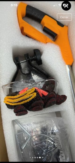 Desbrozadora a batería nueva