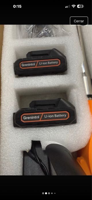 Desbrozadora a batería nueva