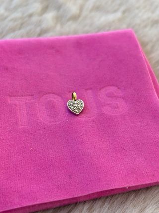 Colgante Tous Corazón Oro y Diamantes