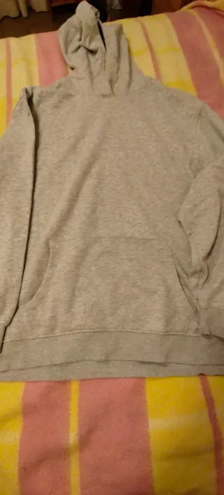 Sudadera Gris Talla 4XL