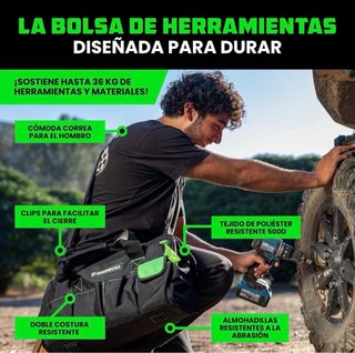 RHINO USA BOLSA DE HERRAMIENTAS ALTA RESISTENCIA